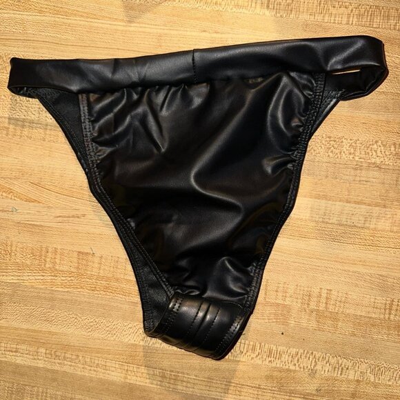 Rave Wonderland 2pc Calling The Shots Studded Faux Leather Set-Medium - Picture 5 of 7